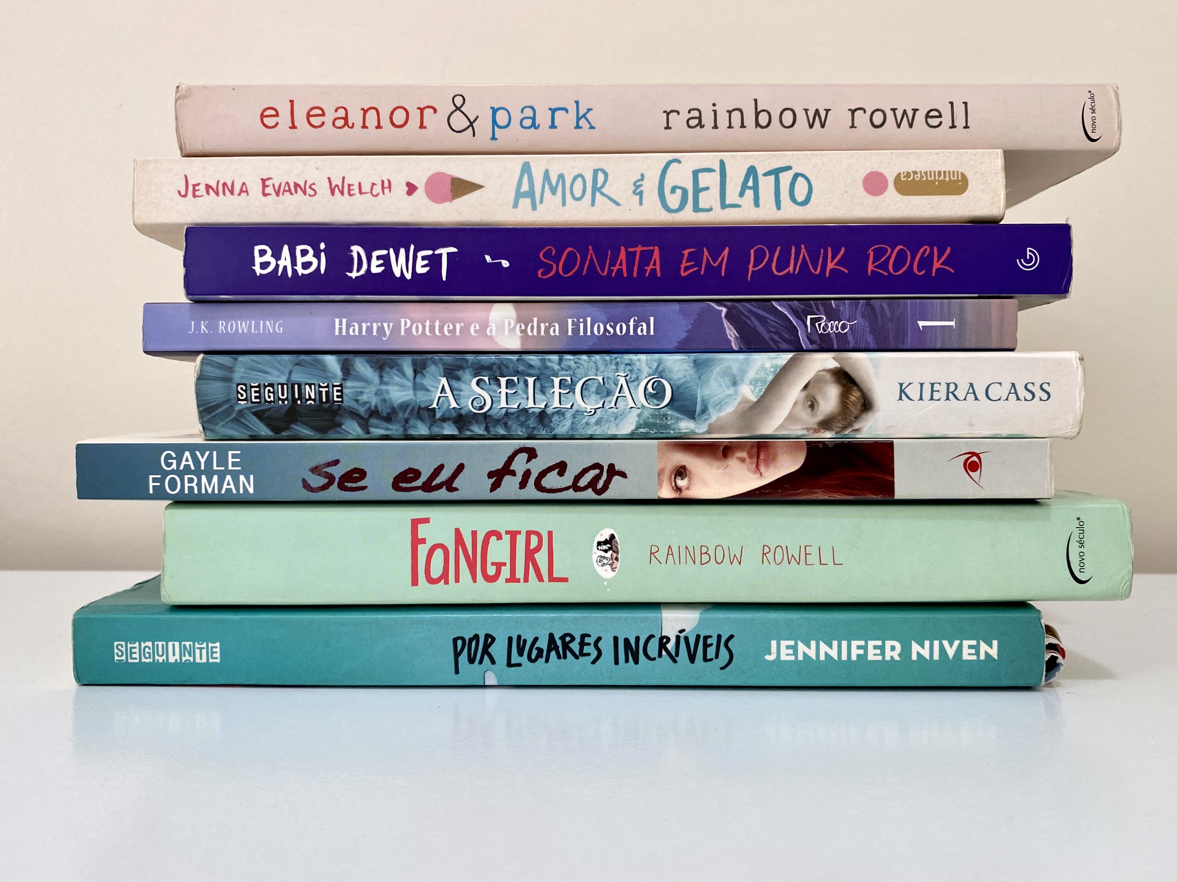 Livros Jovem Adulto (Foto: Mariana Rodrigues)